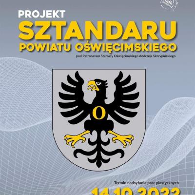 Konkurs plastyczny na projekt sztandaru Powiatu Oświęcimskiego.