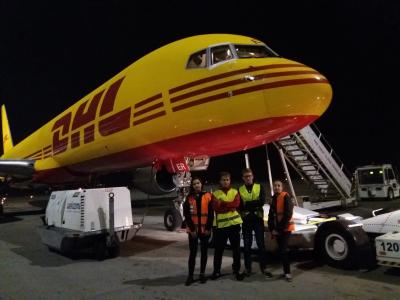 Międzynarodowe operacje lotnicze logistyków powiatowej "Szóstki"